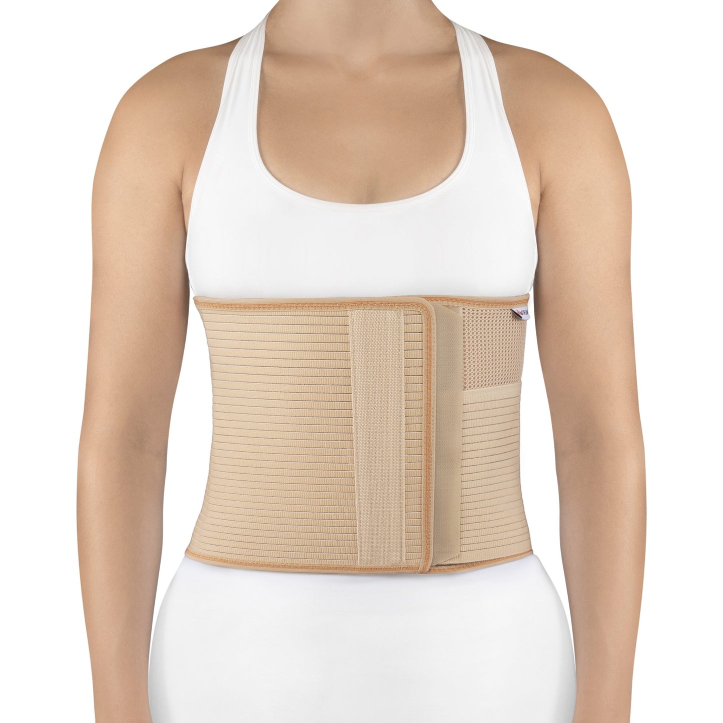 Ceinture de maintien abdominal pré-découpée pour Stomie avec plastron StomaCare