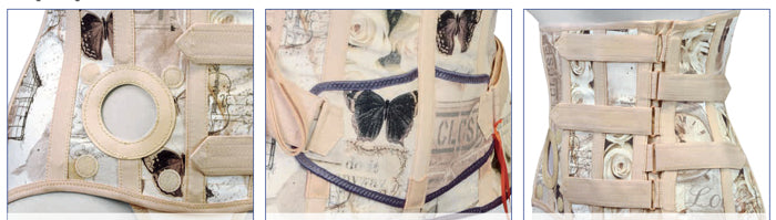Ceintures ou corsets de maintien lombaire et/ou lombo-abdominal sur-mesure (devis)