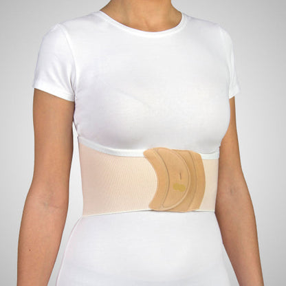 Ceinture de maintien pour réduction de hernie ombilicale ou abdominale