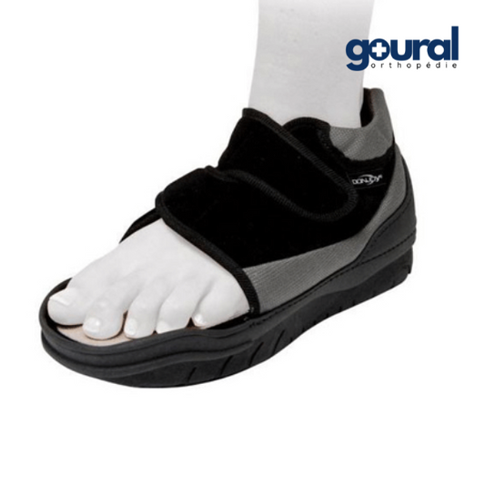 Chaussure thérapeutique avec ouverture de l'avant-pied Podalux