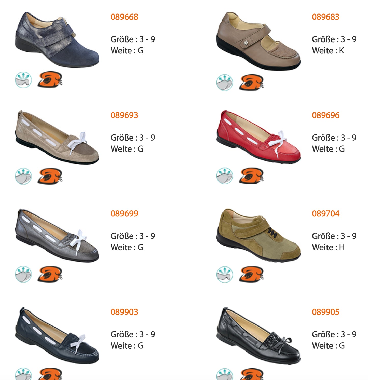 Chaussures thérapeutiques extensibles Actiflex
