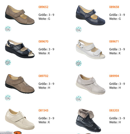 Chaussures thérapeutiques extensibles Actiflex