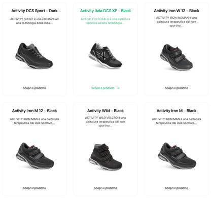 Chaussures thérapeutiques Podartis Activity DCS-AFO