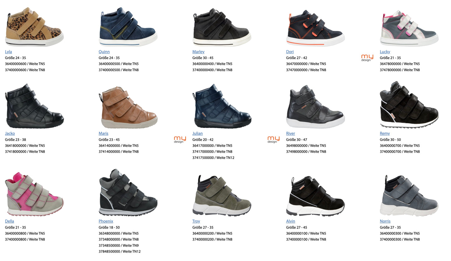 Chaussures thérapeutiques pour insertion d'orthèse