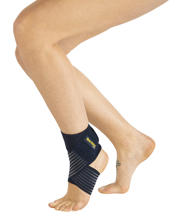 Chevillère ligamentaire ouverture totale 100% coton sur la peau 2