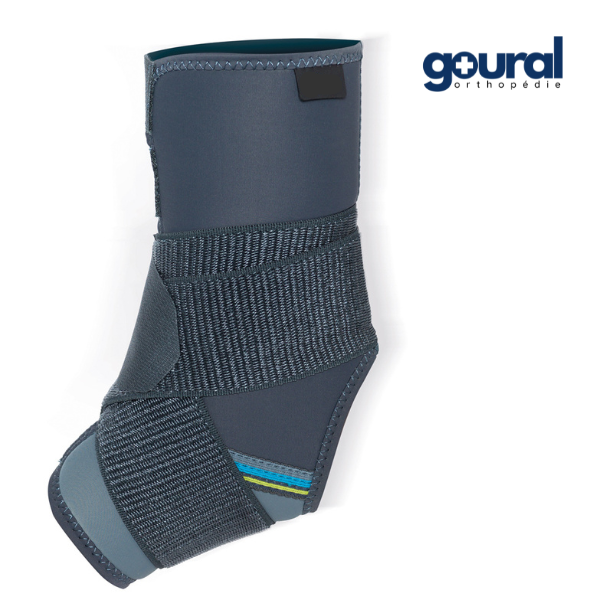 Cross-strap ankle support