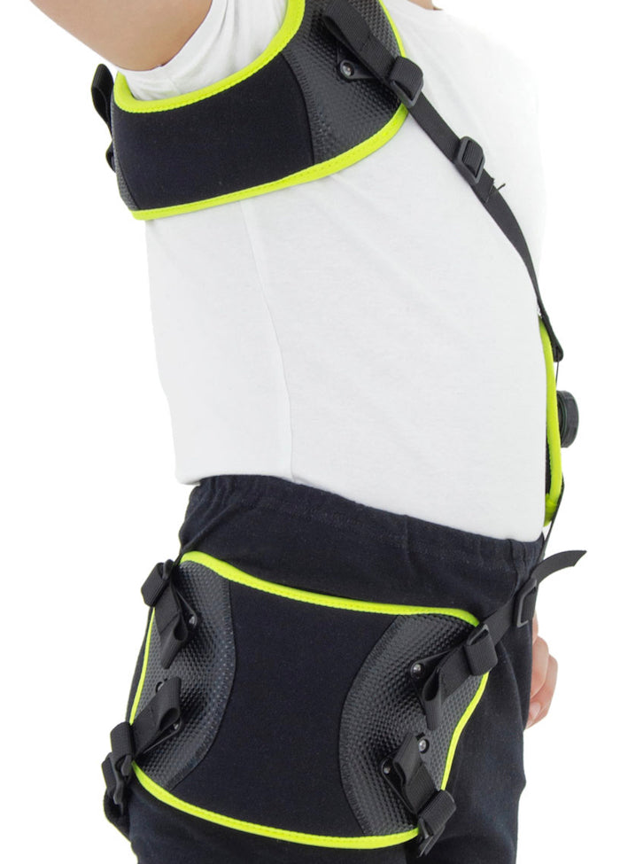 Active correction corset for scoliosis in children