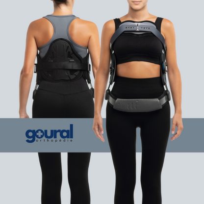 Corset d'immobilisation et de maintien du rachis en hyper-extension CIMHR Spherical system