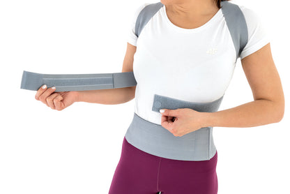 Chest pads for immobilization and spinal support corset in hyper-extension CIMHR