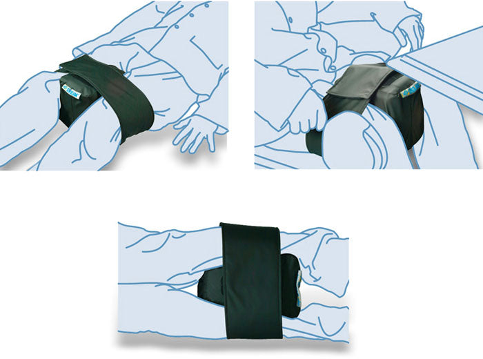 Hip abduction cushion