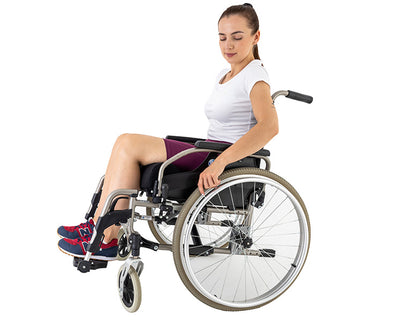 Coussins anti-escarres double hauteur pour fauteuil roulant