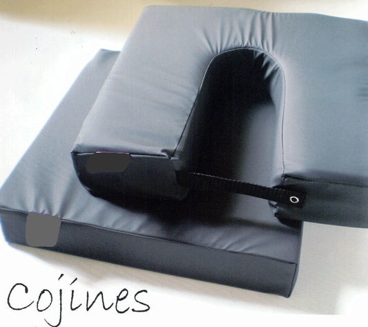 Coussin viscoélastique maxiconfort en forme de fer à cheval