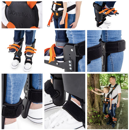 BioWalker walking and standing device for disabled children
