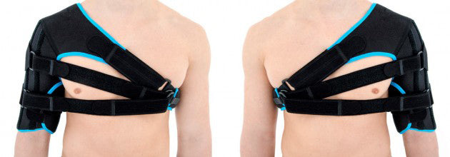 1-2-3 progressive shoulder brace for humerus fracture