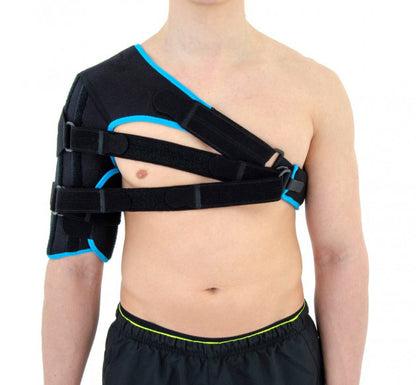 1-2-3 progressive shoulder brace for humerus fracture