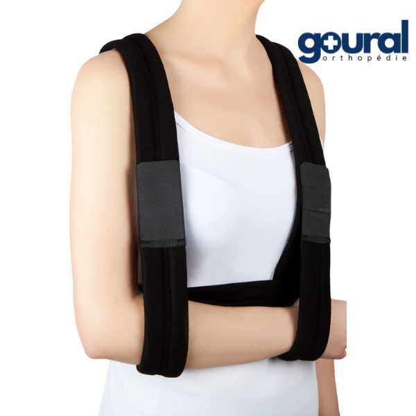 Double support shoulder pad 