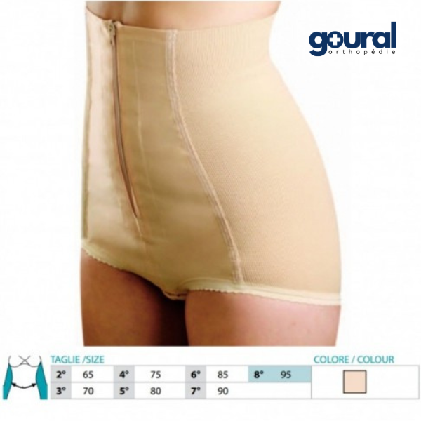 Post-partum panty elastic tissue