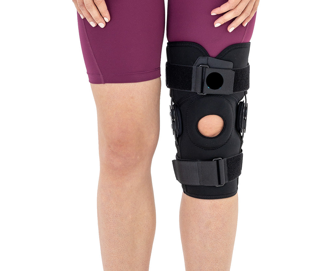Activ pren 2i articulated ligament knee brace with thigh opening