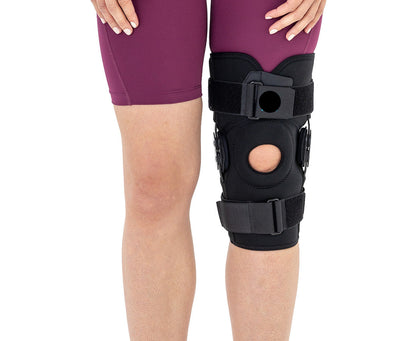 Activ pren 2i articulated ligament knee brace with thigh opening