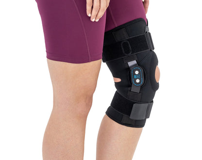 Activ pren 2i articulated ligament knee brace with thigh opening