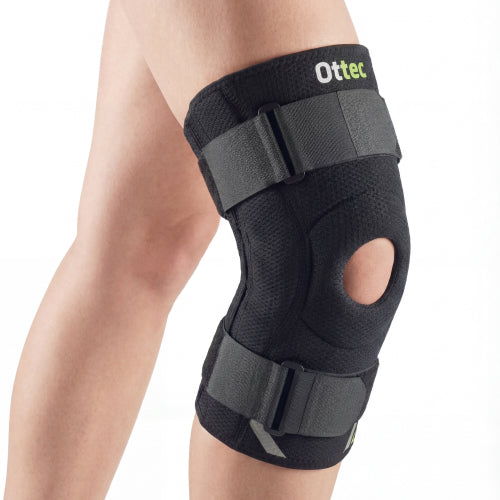 Genouillère ligamentaire avec stabilisateurs polycentriques Ottec