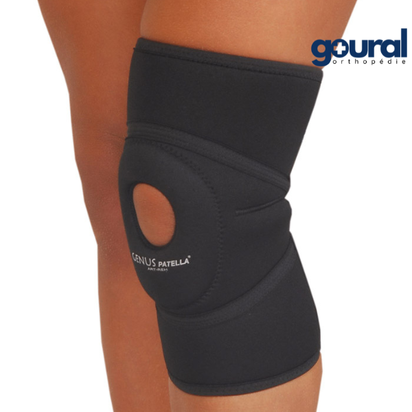 Genouillère à fenêtre et centrage rotulien Genus patella