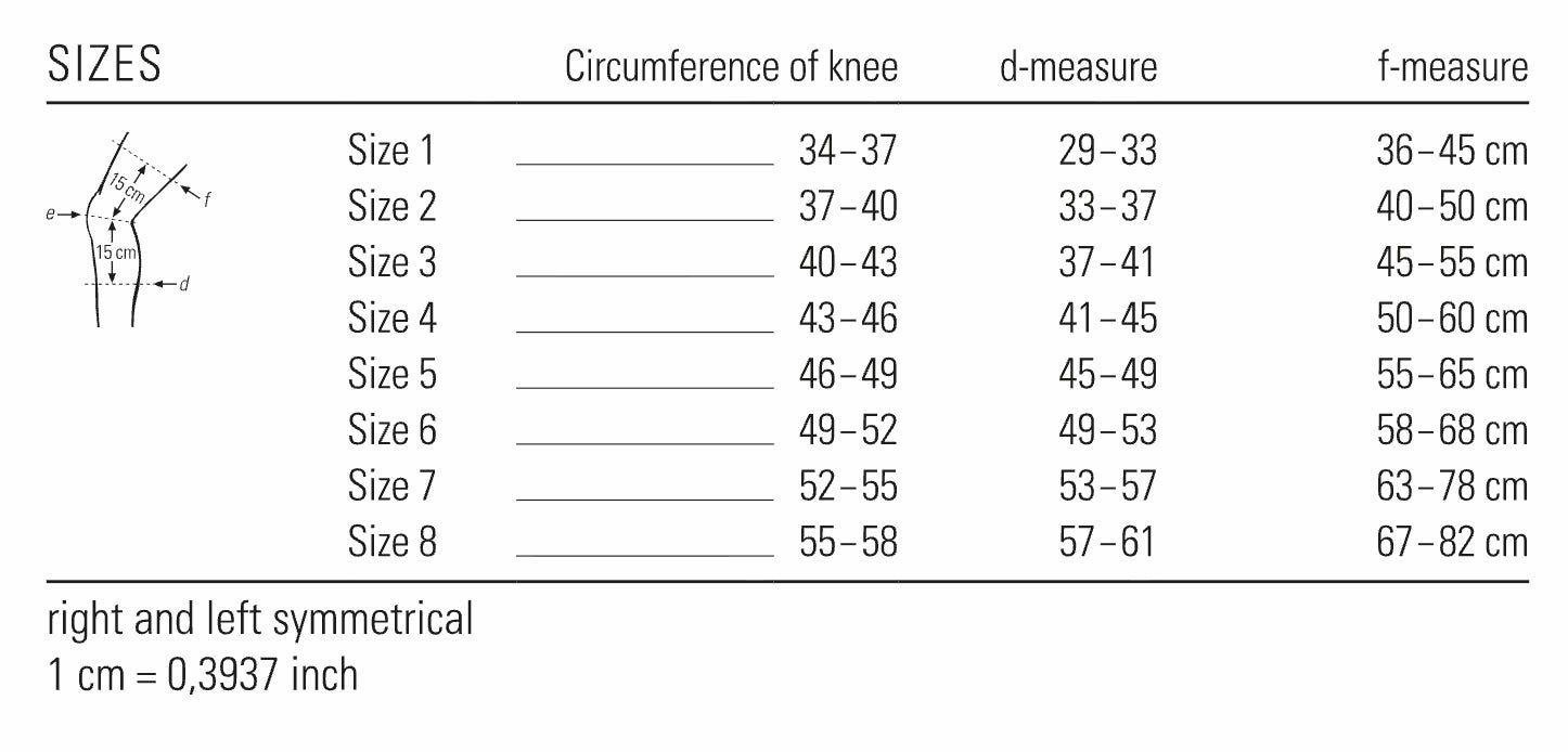 BORT Stabilo Knee Support Special Width