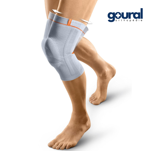 Genouillère ligamentaire et rotulienne Genu-Hit Plus (cuisse forte)