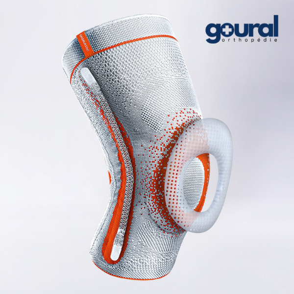 Genouillère ligamentaire et rotulienne Genu-Hit supreme avec silicone AIR-MATRIX