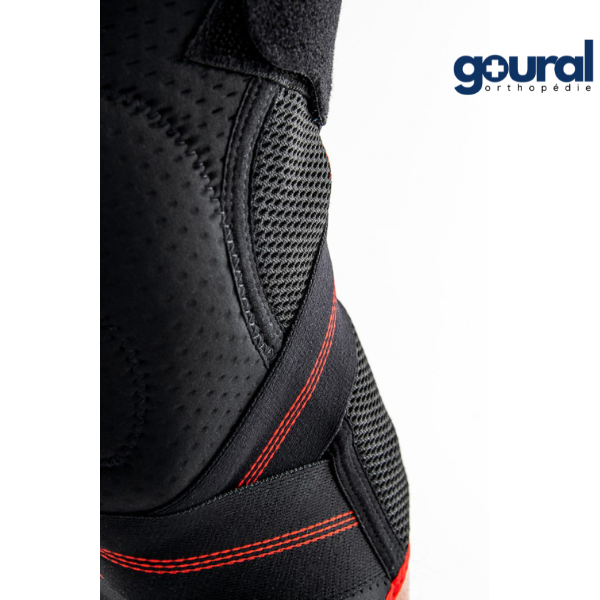 Genouillère ligamentaire et rotulienne avec sangles élastique réglables pour ligament croisé antérieur (LCA)