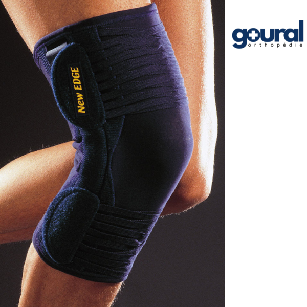 Adjustable, scalable ligament knee brace 