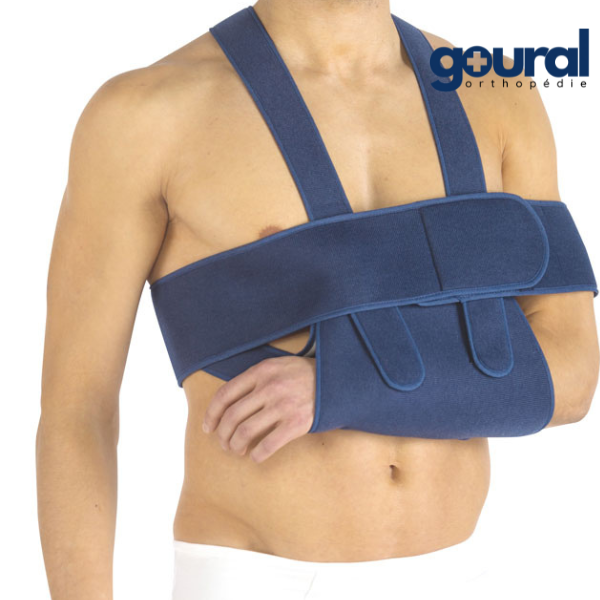 Scapulohumeral immobilization vest (elbow to body) 