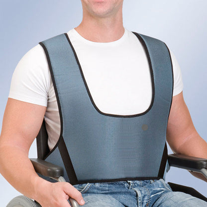 Harnais-gilet de maintien au fauteuil sans support périnéal