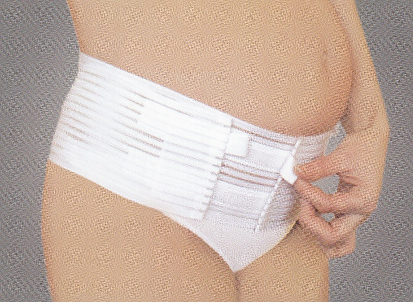 Lower abdominal belt for expectant mothers