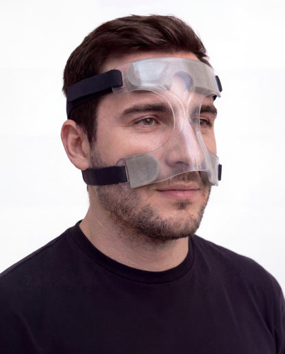 Masque de protection du nez transparent