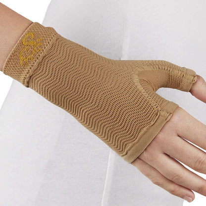Mitaine compressive pour lymphœdème des membres supérieurs (classe II -23/32 mmHg)