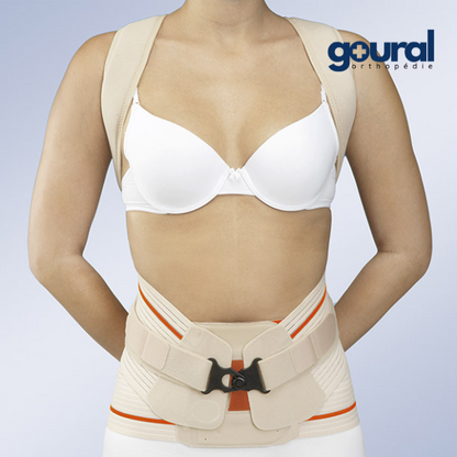 Module adaptable dorsolombaire pour ceinture lombaire Evotec-dorso (sans ceinture)