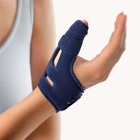 Orthèse d'immobilisation de la colonne du pouce longue (MP-IP) RhizoLong poignet libre