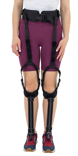 Dual Foot Lifter and Leg Launcher Orthosis for Neurological Disorders