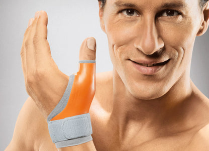 Protection tricot coton pour orthèses thermoformables avec poignet