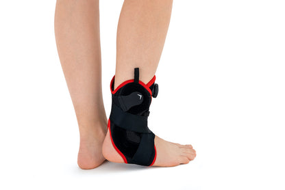 Orthèse attelle de stabilisation de la cheville boa/releveur de pied