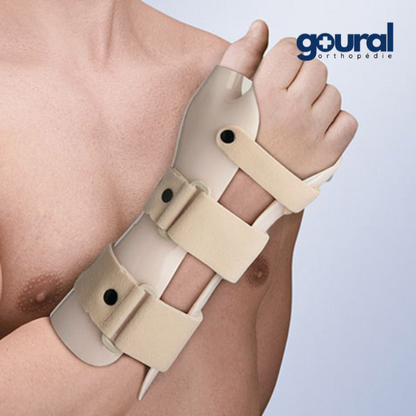 Orthèse d'immobilisation poignet-pouce thermoformée Thermo-Cast 3
