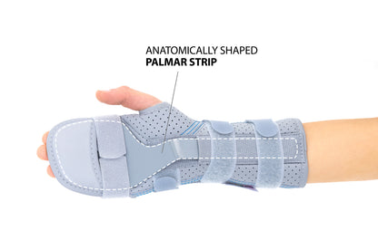 Orthèse d'immobilisation poignet main doigts sans pouce pédiatrique