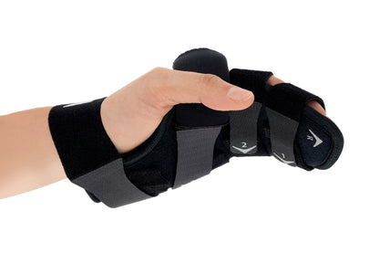 Orthèse de repos poignet main doigts sans pouce