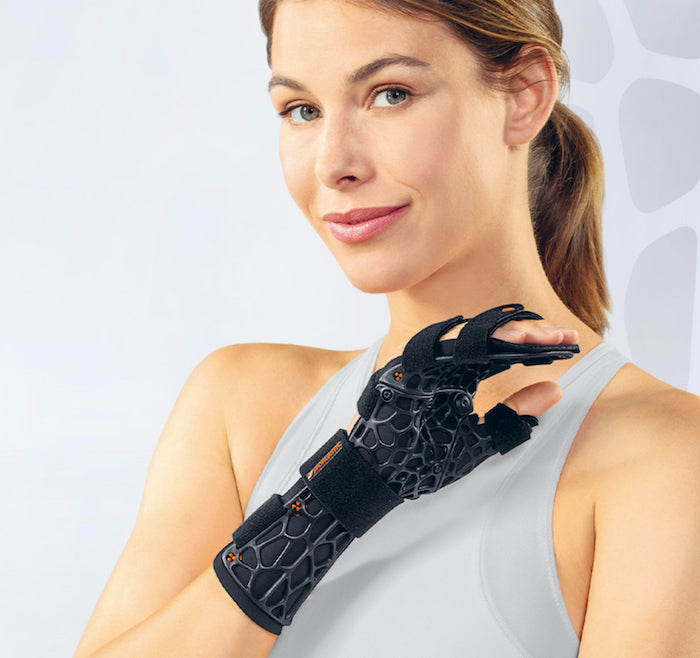 Manu-Cast Organic DP Wrist Hand Finger Rest Orthosis with Thumb