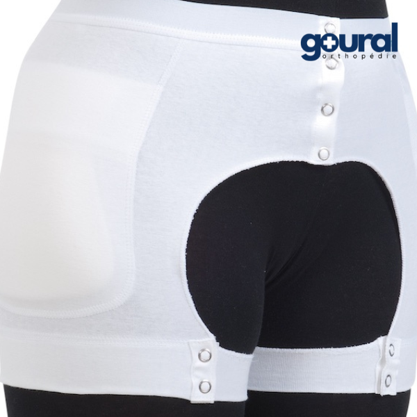 Protecteur de hanches Hip protector ouverture totale sans protections amovibles (optionnelles)