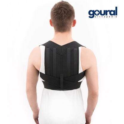Redresse dos avec armatures souples
