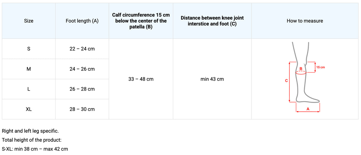 Releveur de pied Dynamic à dorsi-flexion réglable