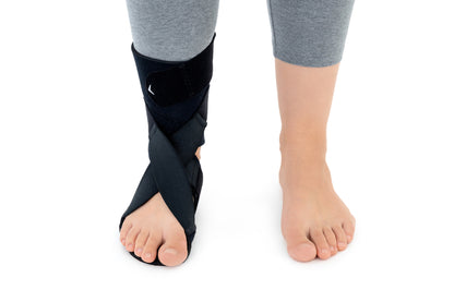 Releveur de pied avec 4 rappels élastiques croisés