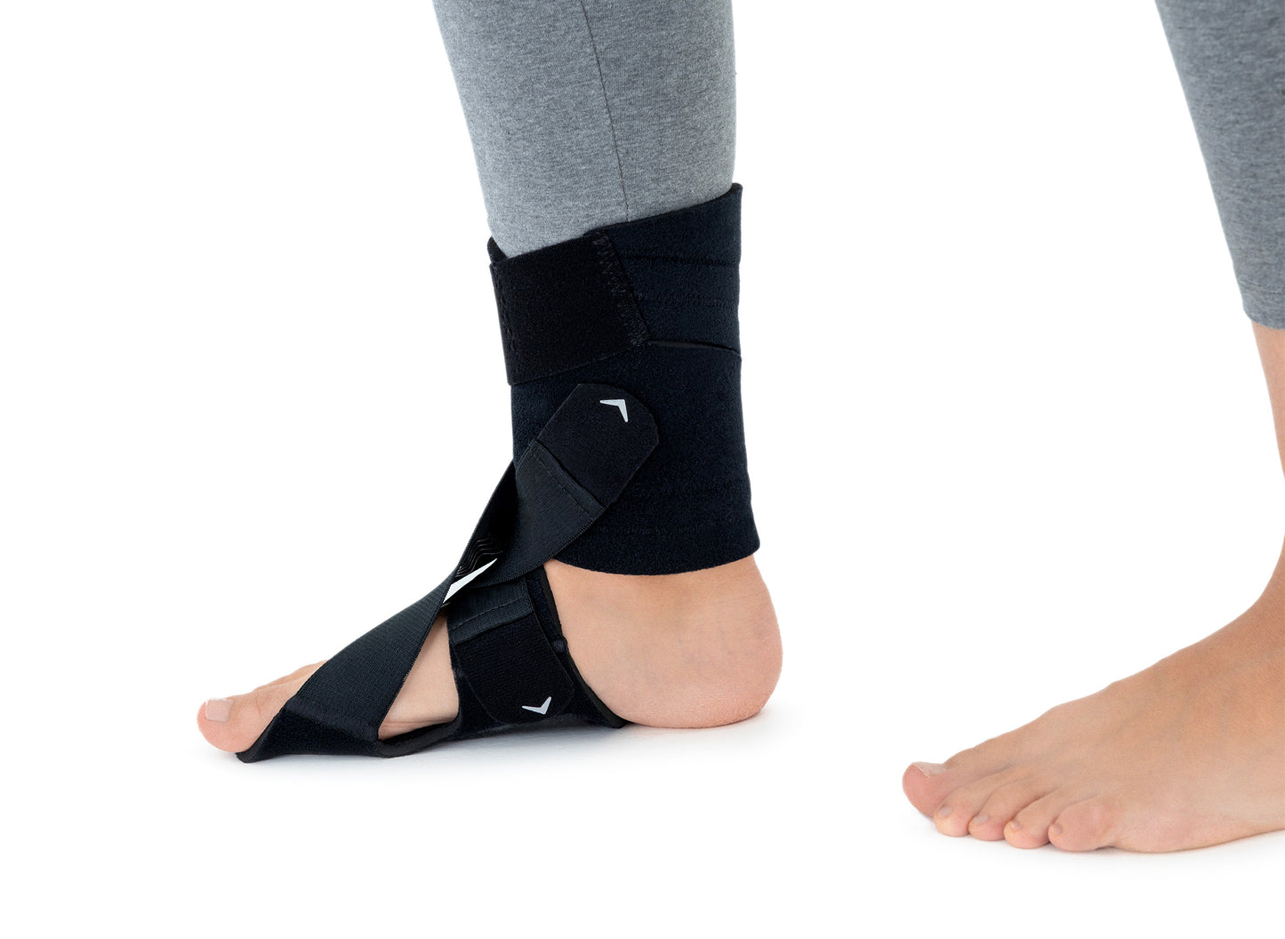 Releveur de pied avec 4 rappels élastiques croisés